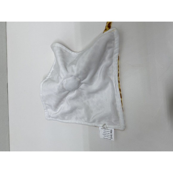 Baby FeFe Giraffe Baby Security Blanket Lovey w/Pocket Hook & Loop holder - Picture 4 of 11